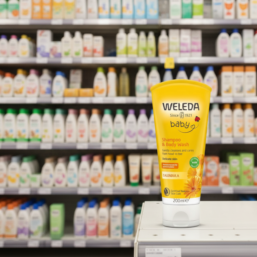 Weleda  Calendula Shampoo & Bodywash - 200ml