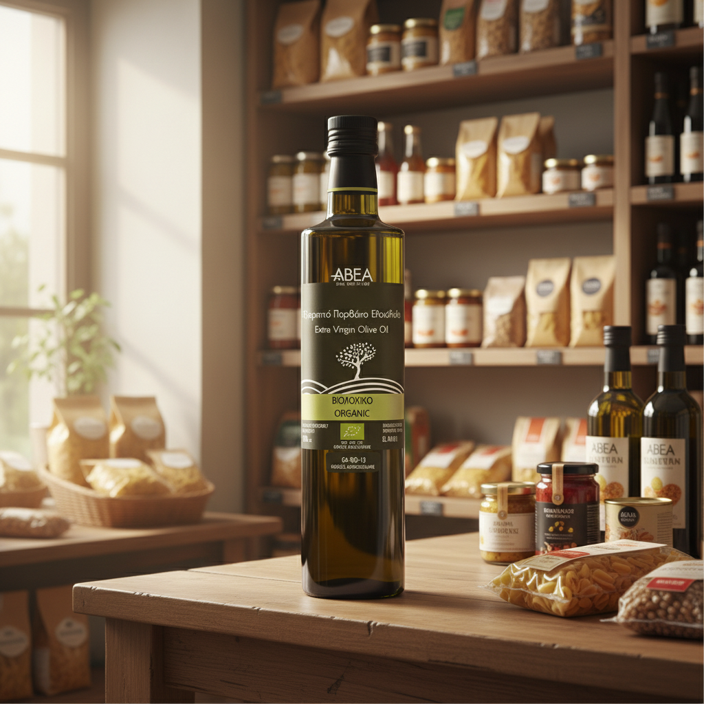 Abea Organic Ex Virgin Olive Oil - 500ml