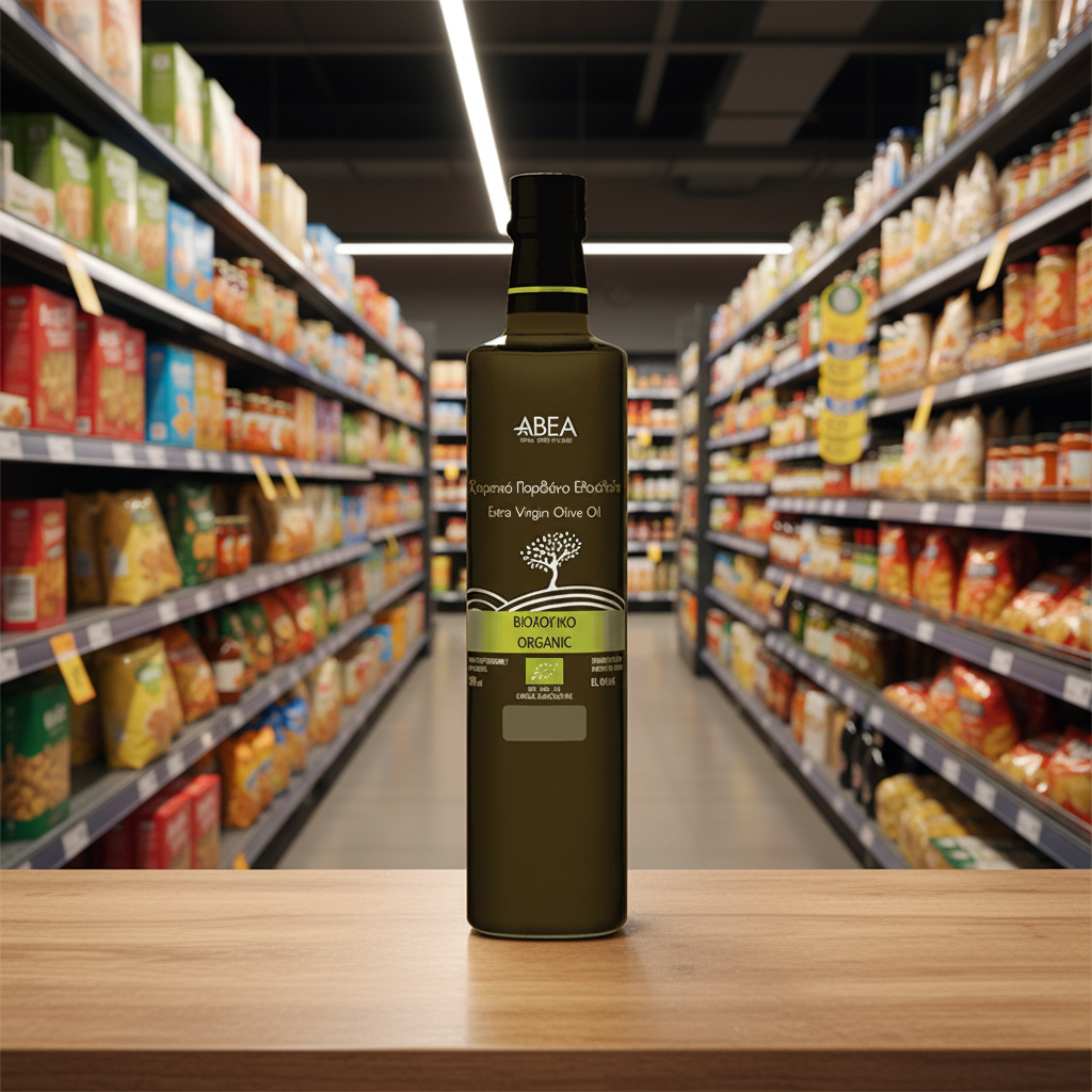 Abea Organic Ex Virgin Olive Oil - 500ml