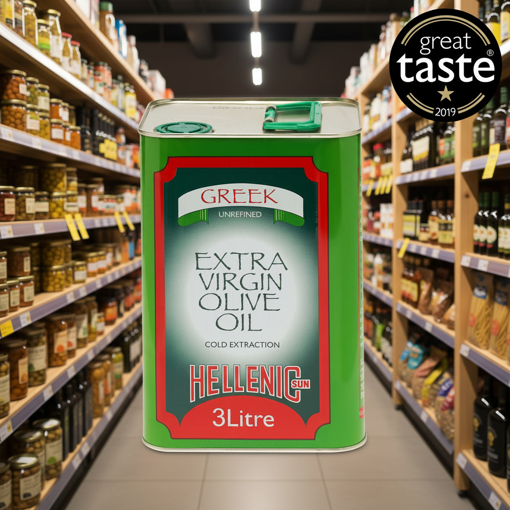 Hellenic Sun Extra Virgin Olive Oil - 3ltr