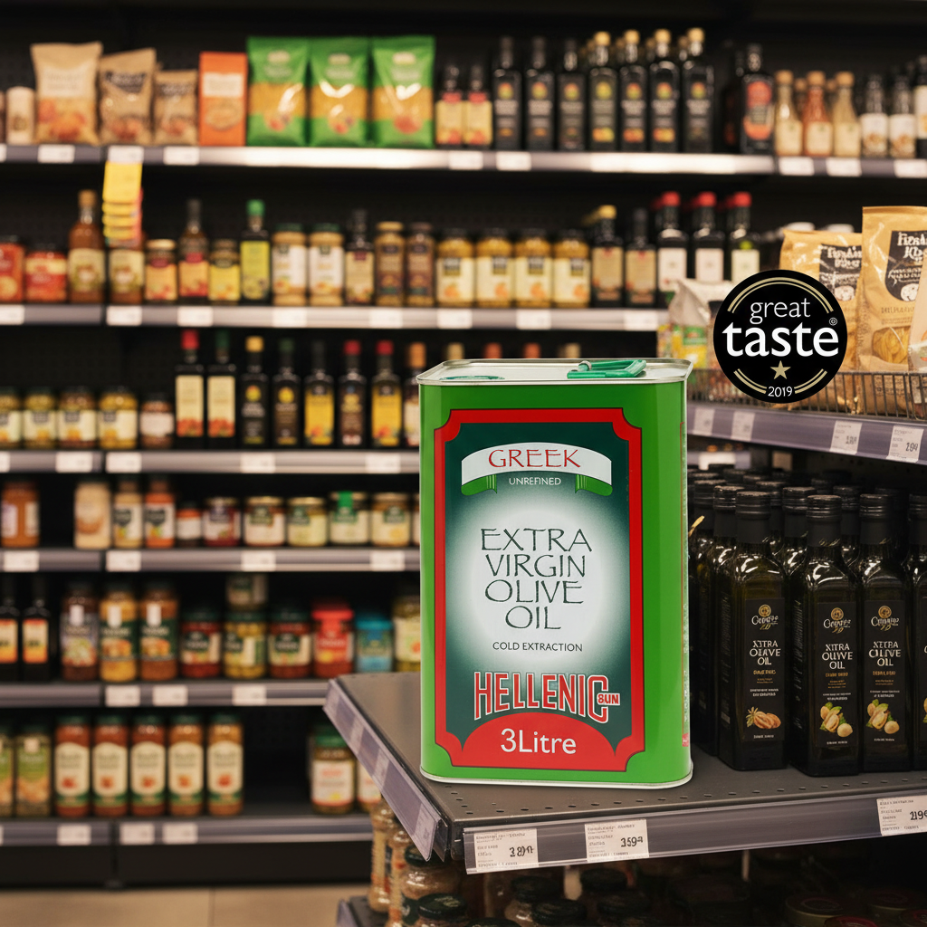 Hellenic Sun Extra Virgin Olive Oil - 3ltr