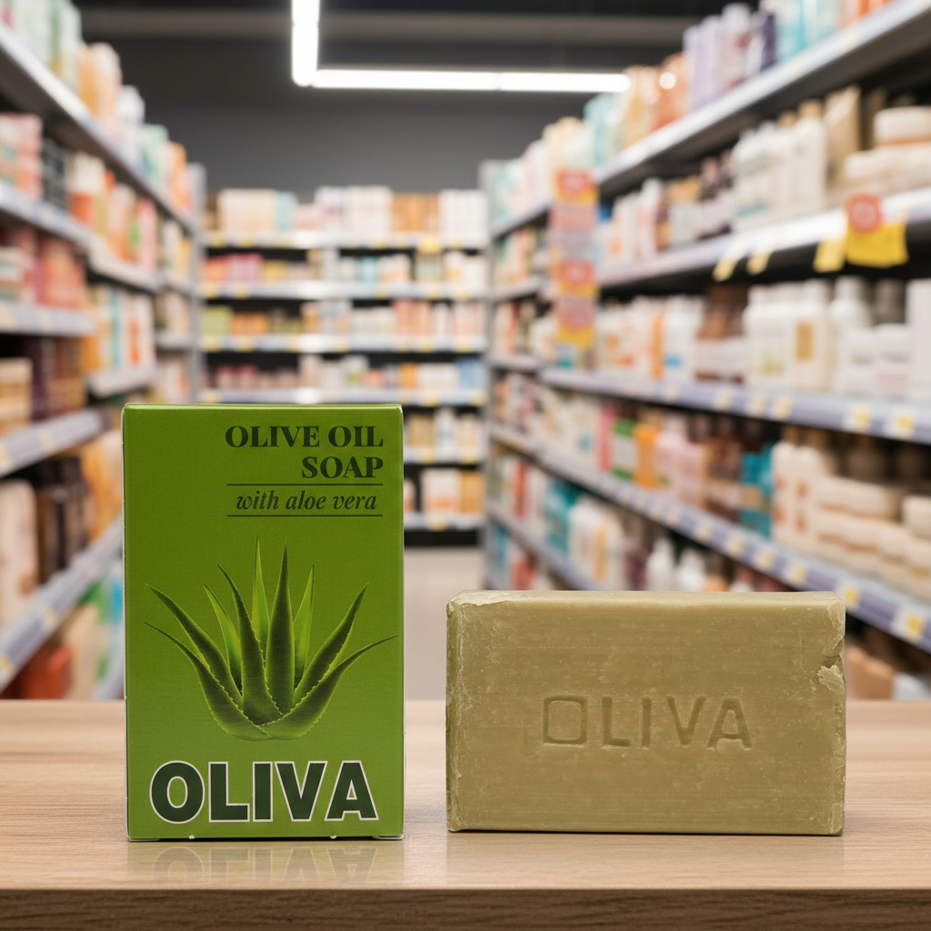 Oliva Olive Oil Soap Aloe Vera - 100g