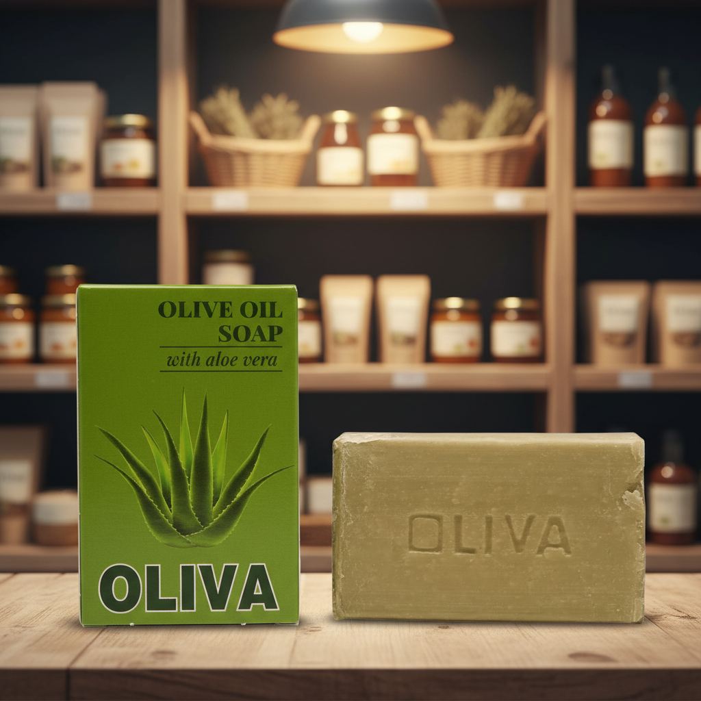 Oliva Olive Oil Soap Aloe Vera - 100g