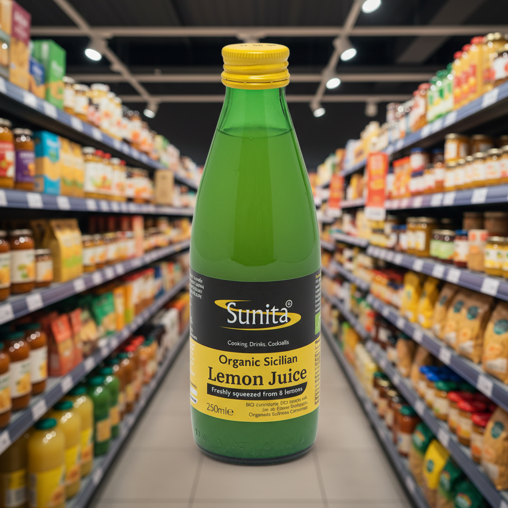 Sunita Organic Lemon Juice - 250ml