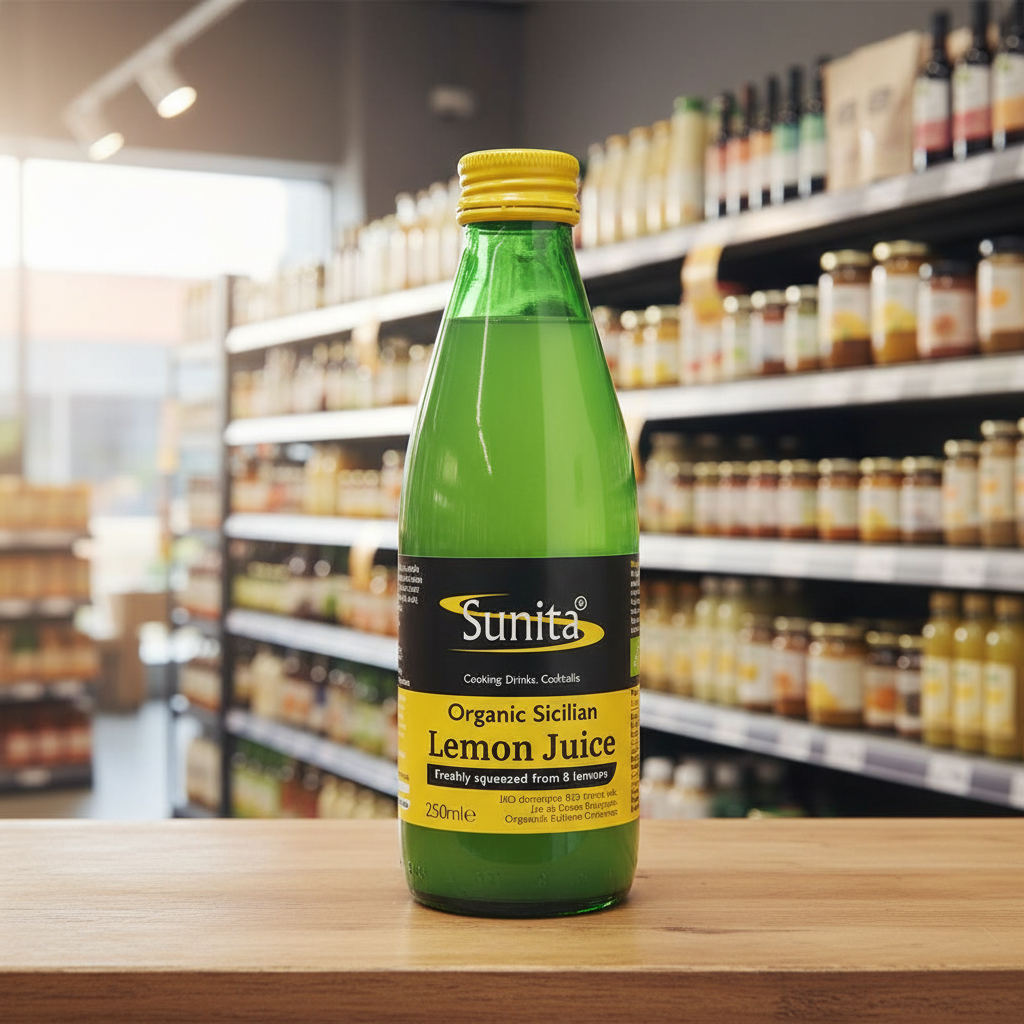 Sunita Organic Lemon Juice - 250ml