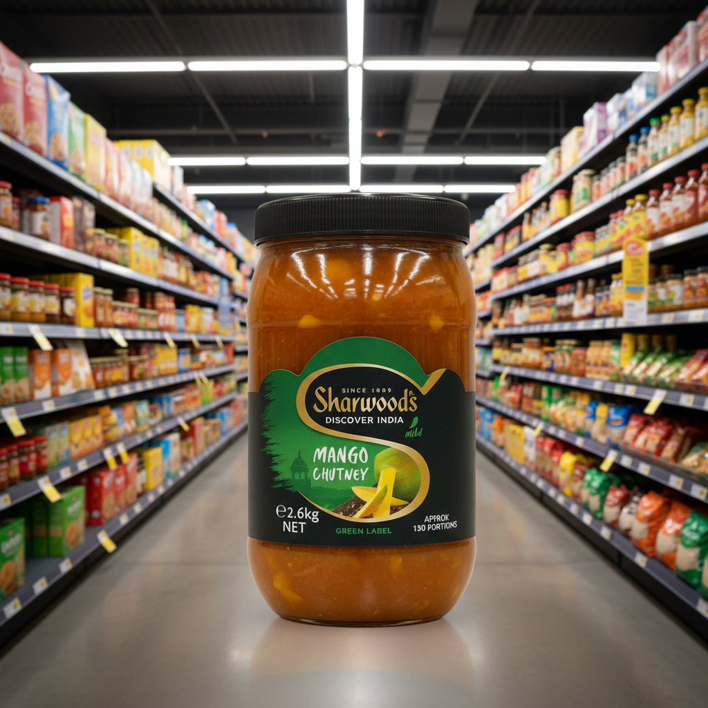 2 x Sharwood's Mango Chutney 2.6Kg