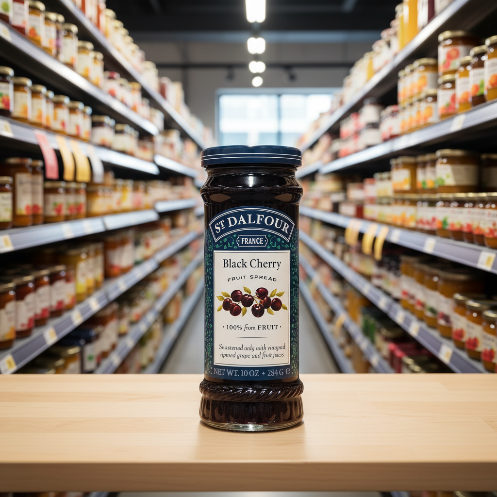 St Dalfour Black Cherry Spread - 284g