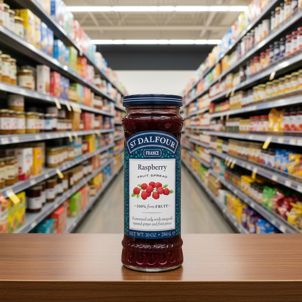 St Dalfour Raspberry Spread - 284g