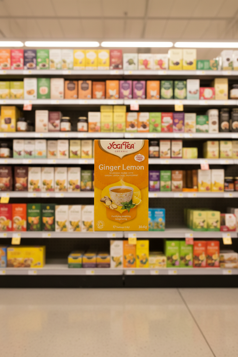 Yogi Tea Ginger Lemonorg Hs - 17bags