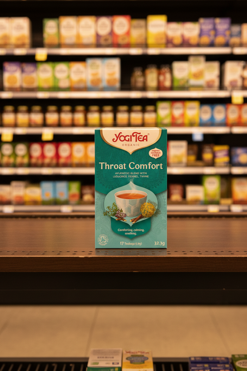 Yogi Tea Throat Comfort Org - 17bags