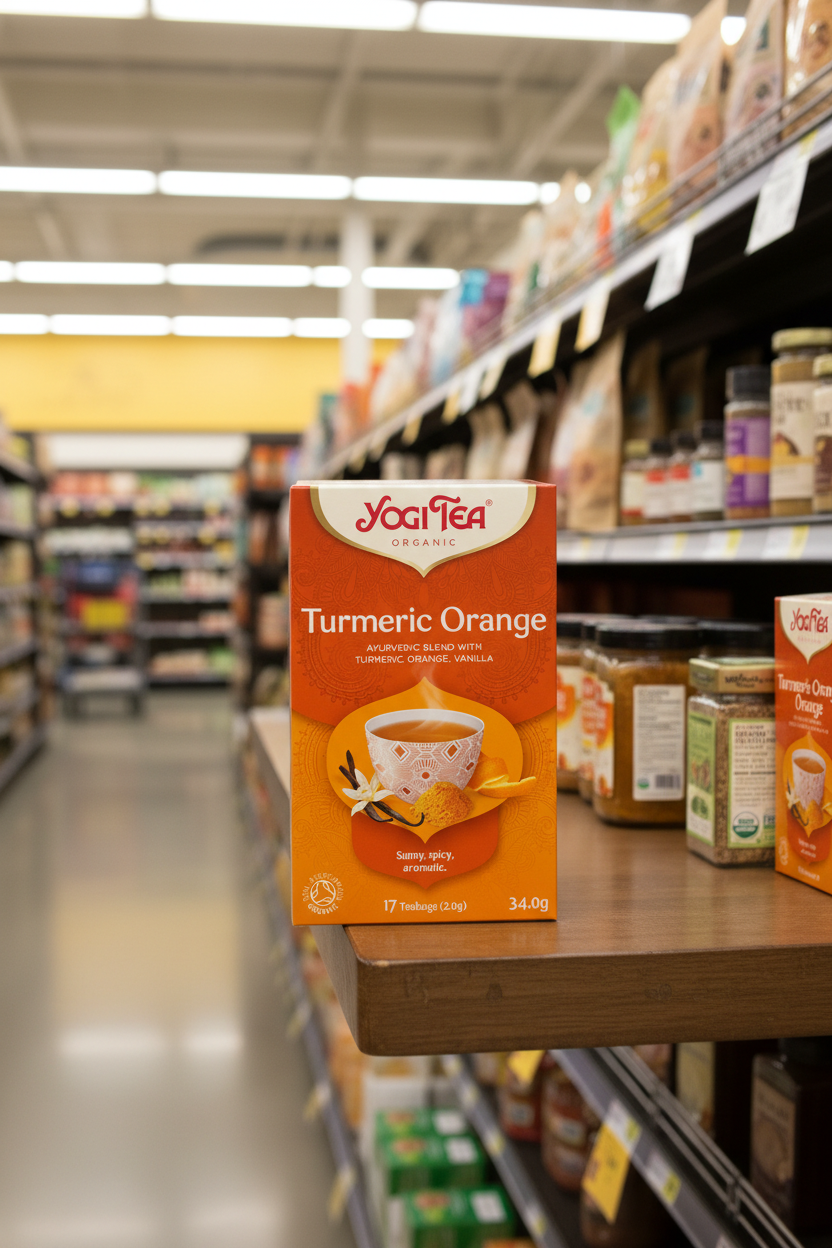 Yogi Tea Turmeric Orange Org - 17bags