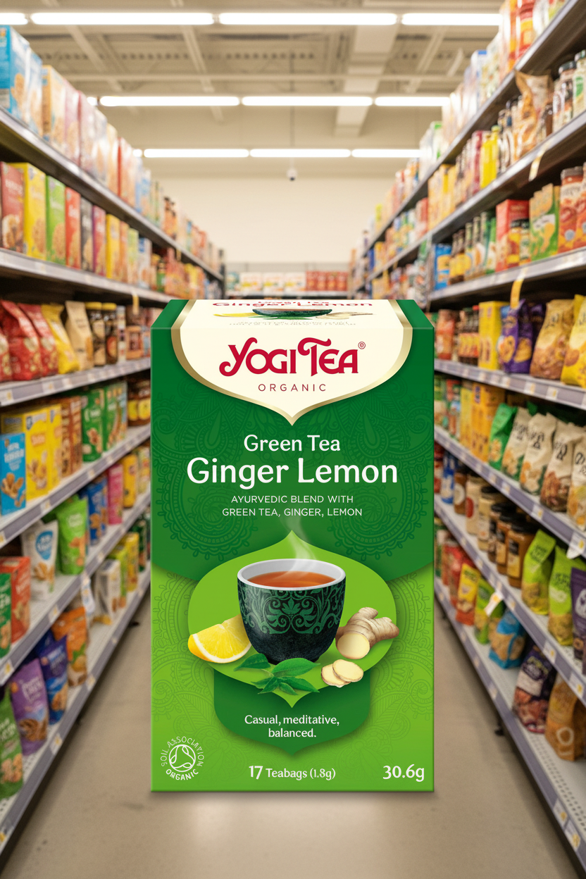 Yogi Tea Green Tea Ginlem Org - 17bags