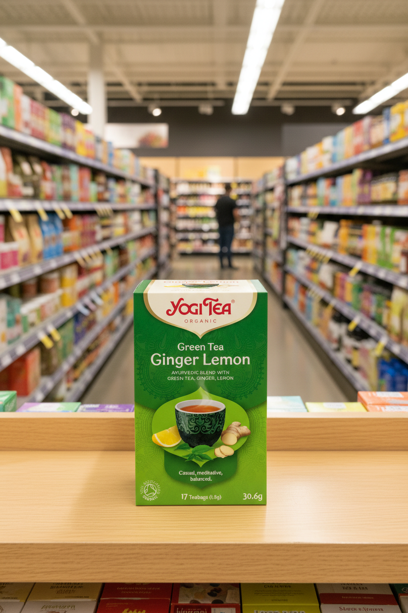 Yogi Tea Green Tea Ginlem Org - 17bags