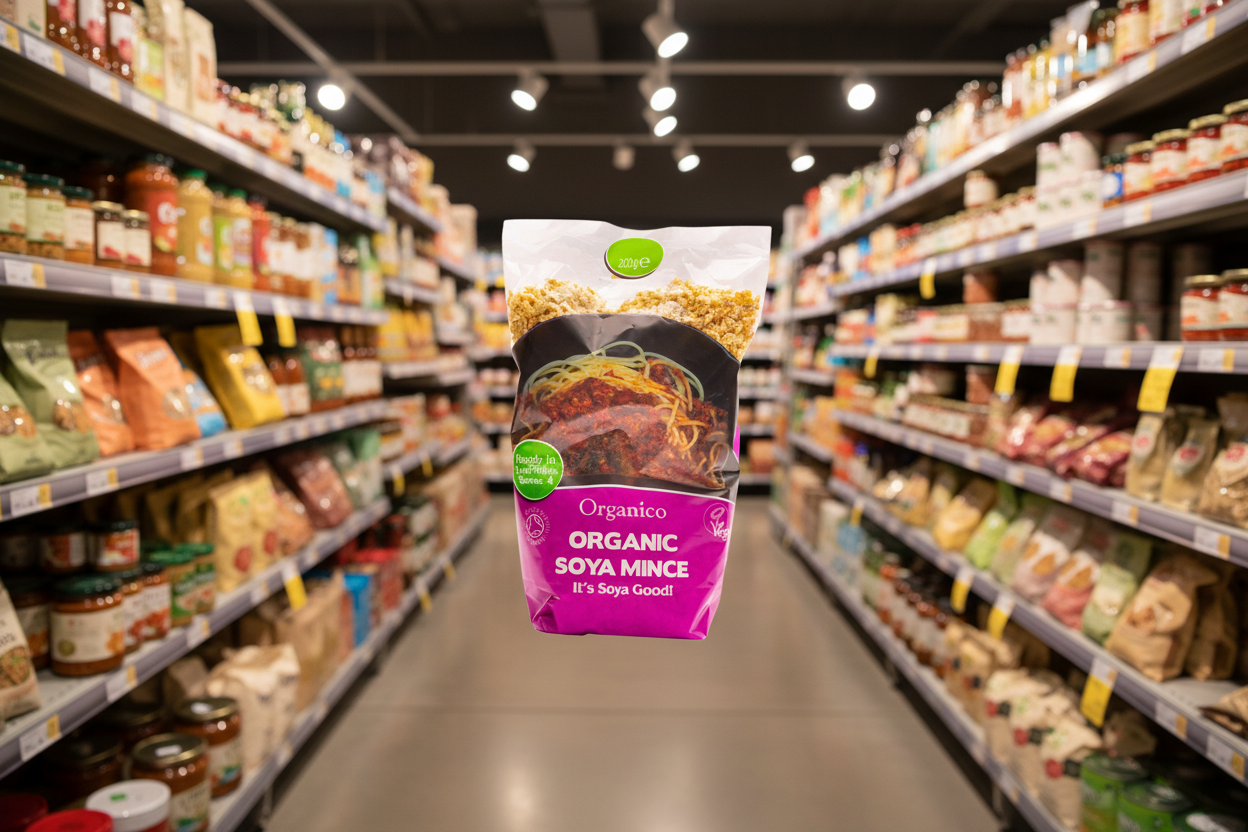 Organico Org soya mince - 200g