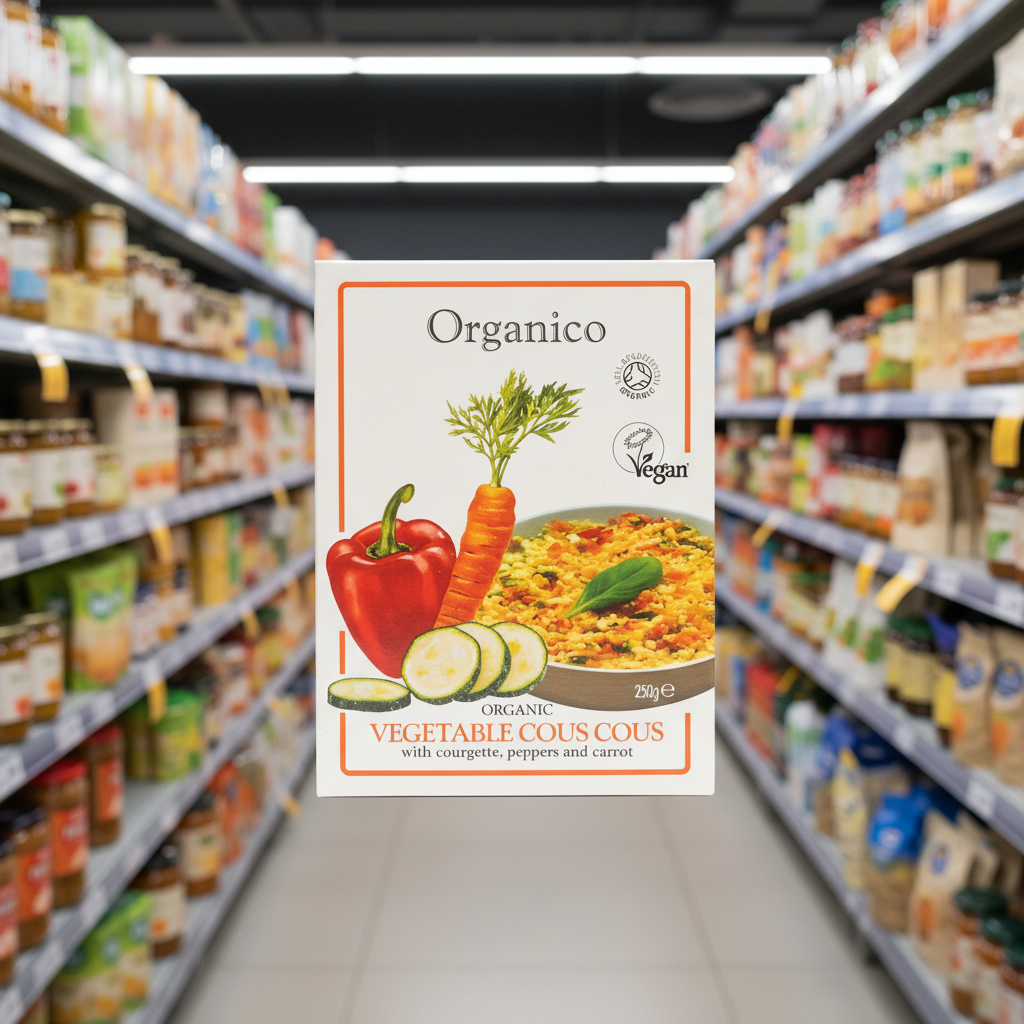 Organico Org Vegetable couscous - 250g