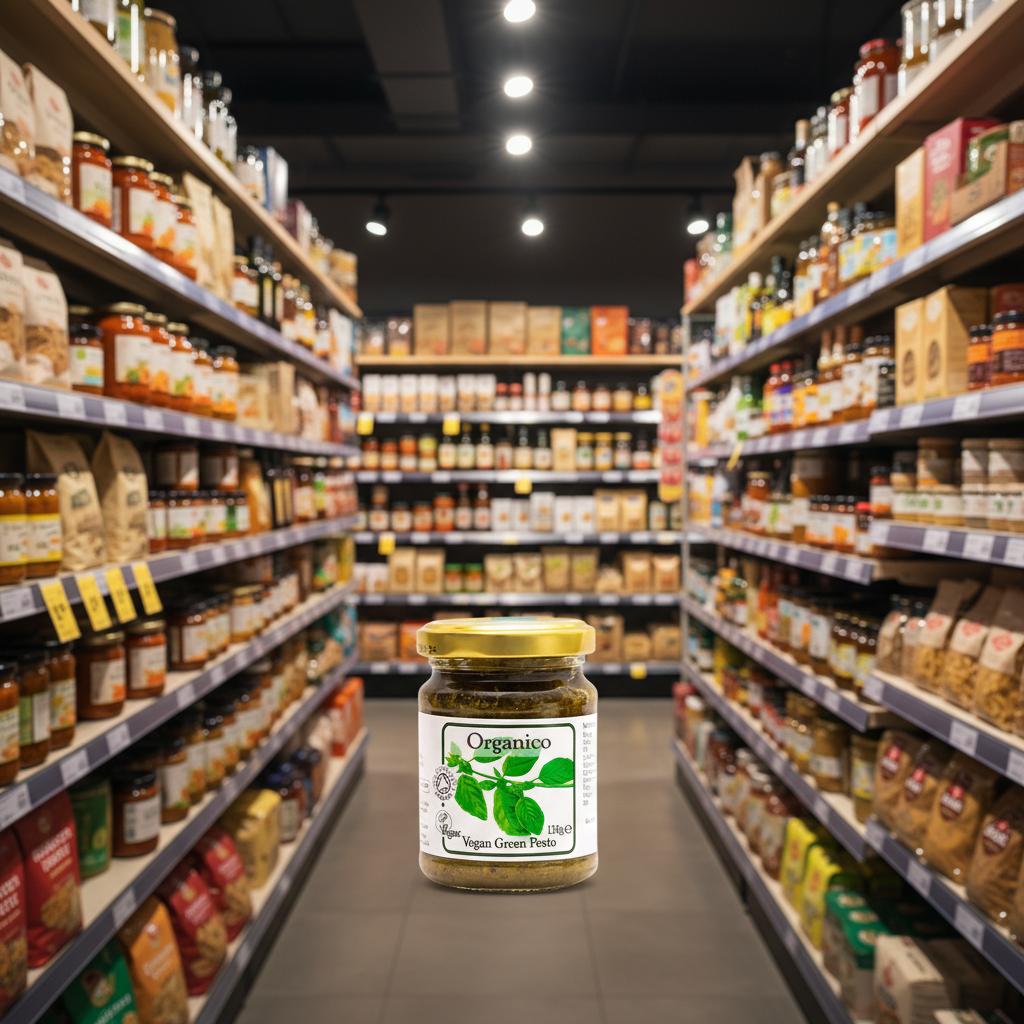 Organico Org vegan green pesto  - 120g