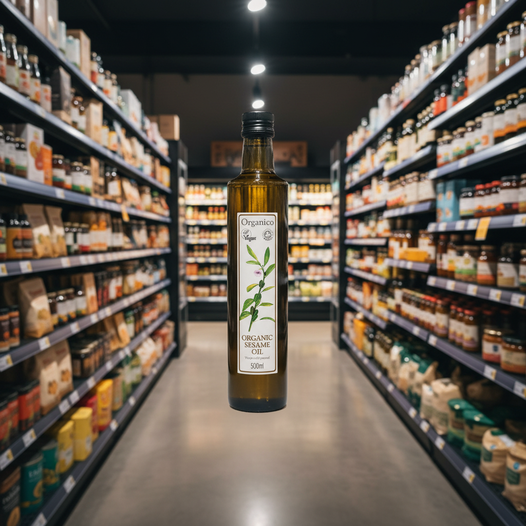 Organico Org virgin sesame oil  - 500ml