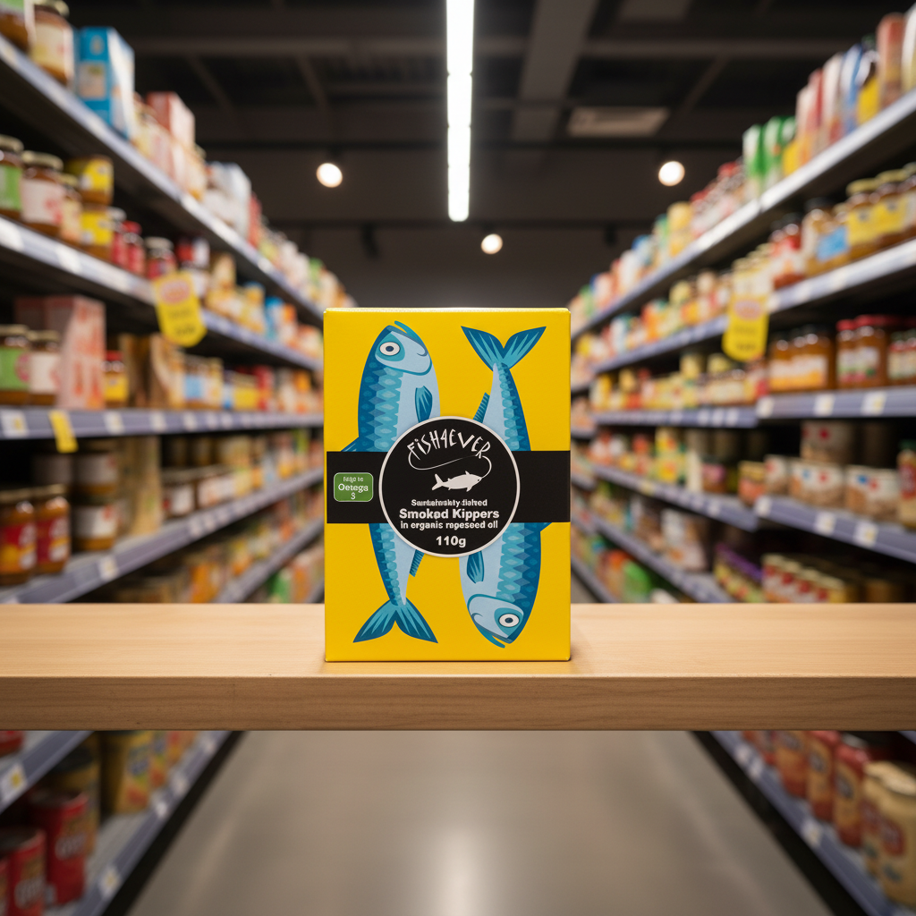 Fish4ever Smoked kippers in rapeseed oil  - 110g