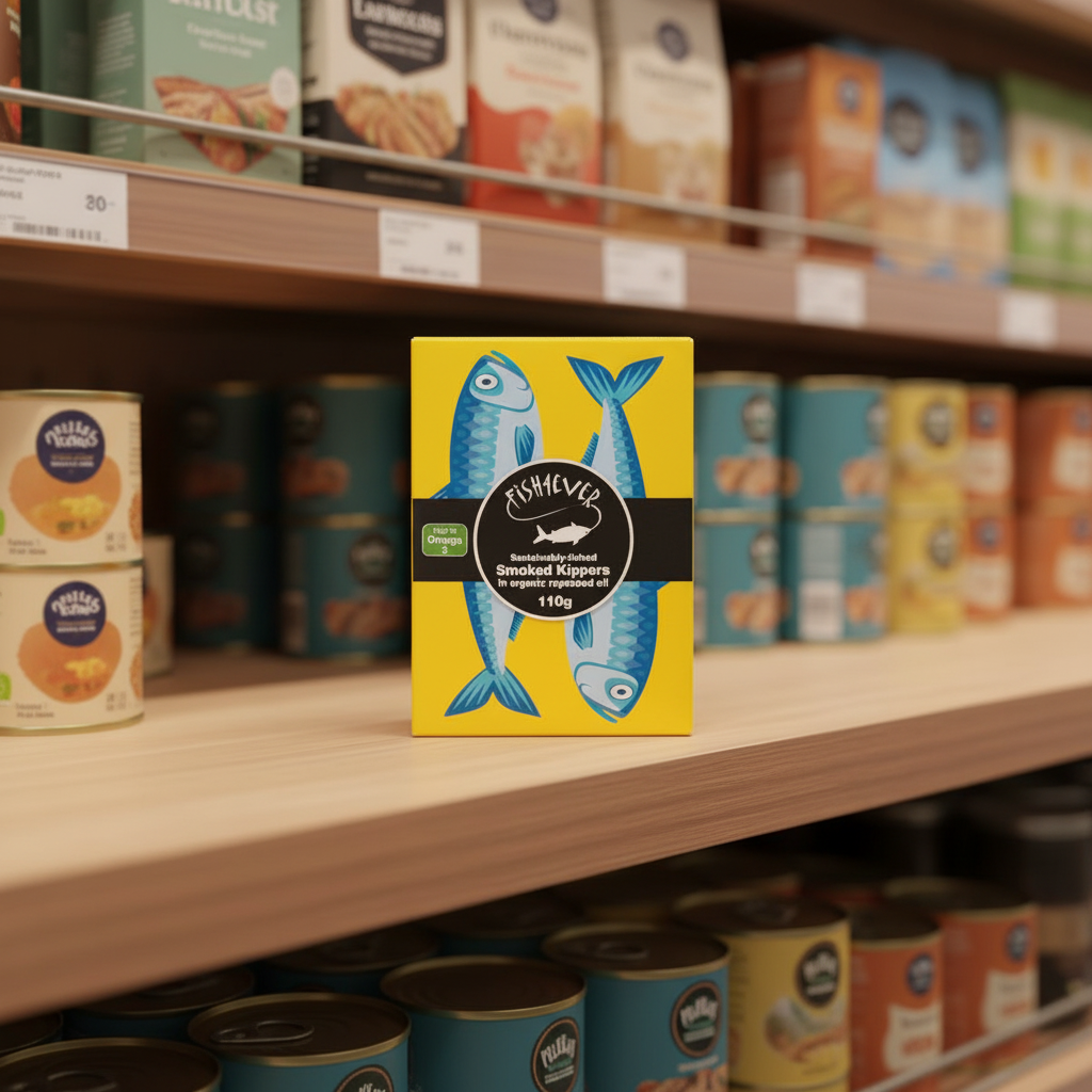 Fish4ever Smoked kippers in rapeseed oil  - 110g