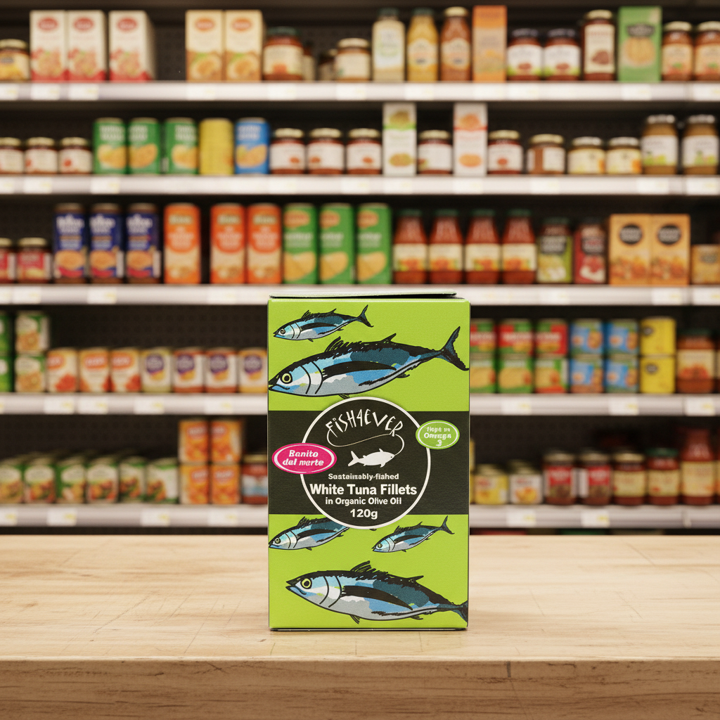 Fish4ever White tuna fish in org olive oil - 120g