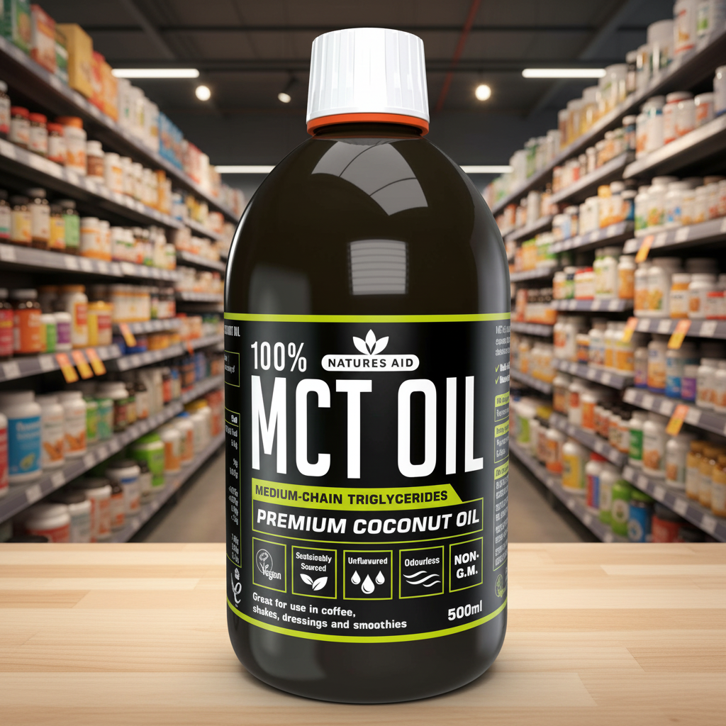 Natures Aid MCT Oil - 500ml