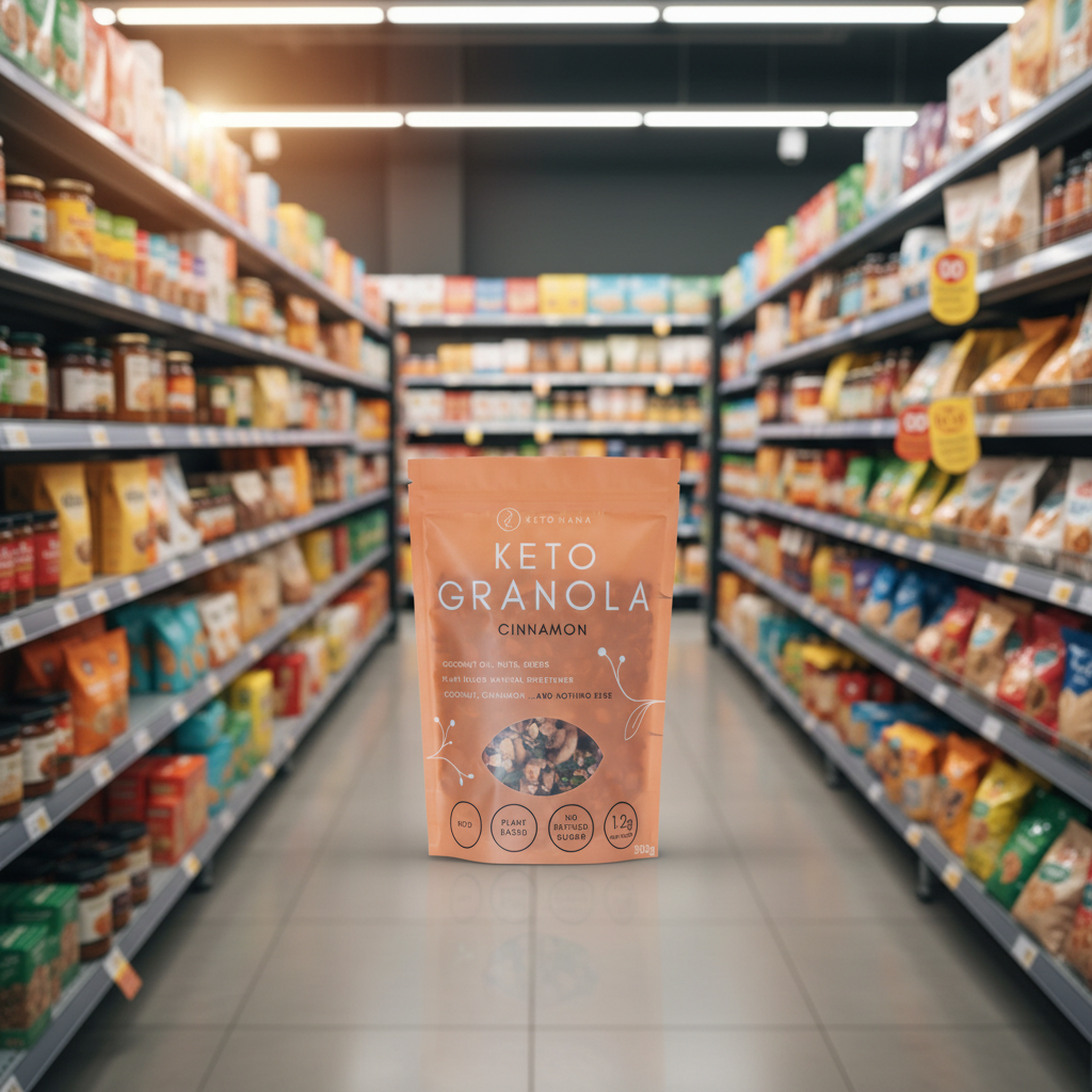 Keto Hana Cinnamon keto granola - 300g