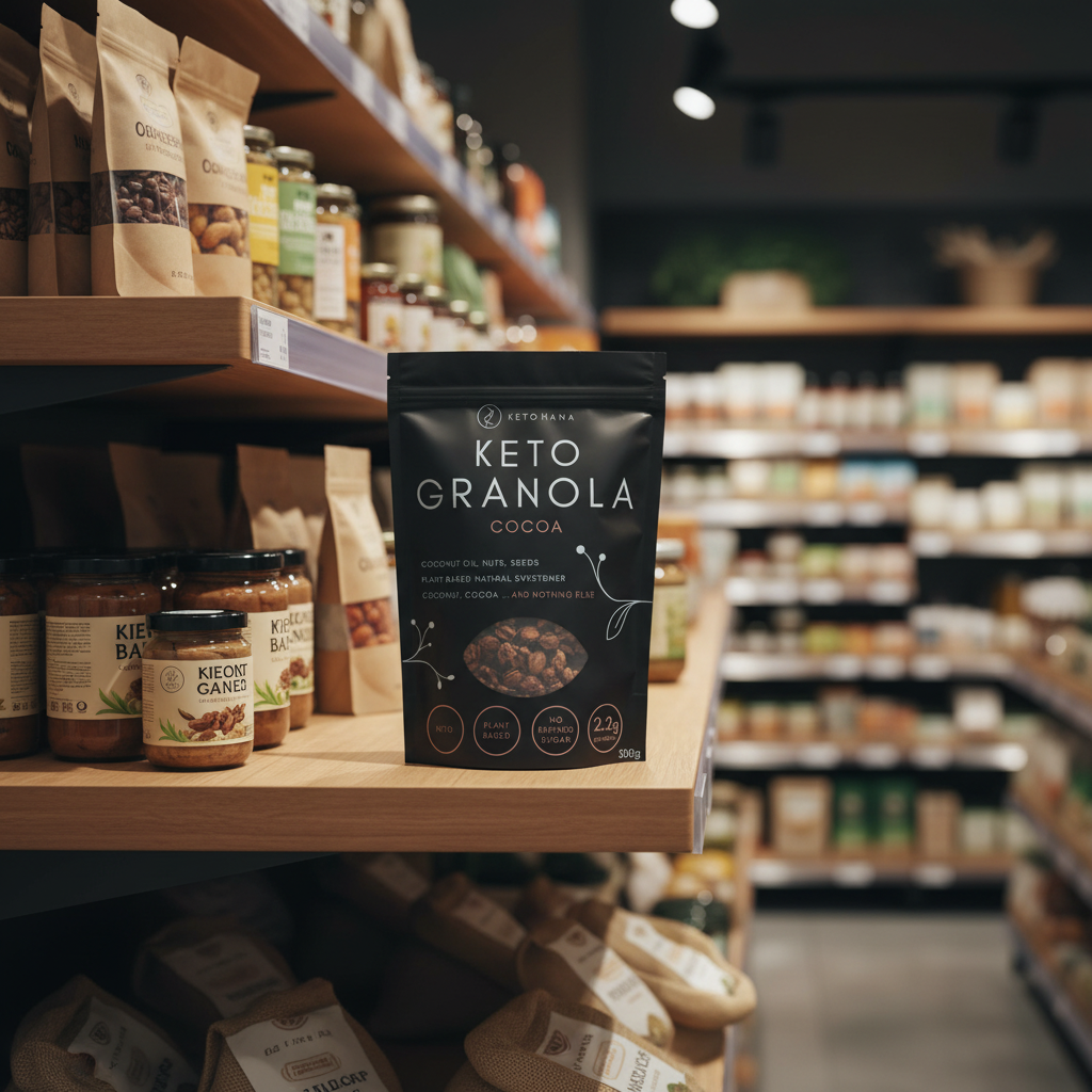 Keto Hana Cocoa keto granola - 300g