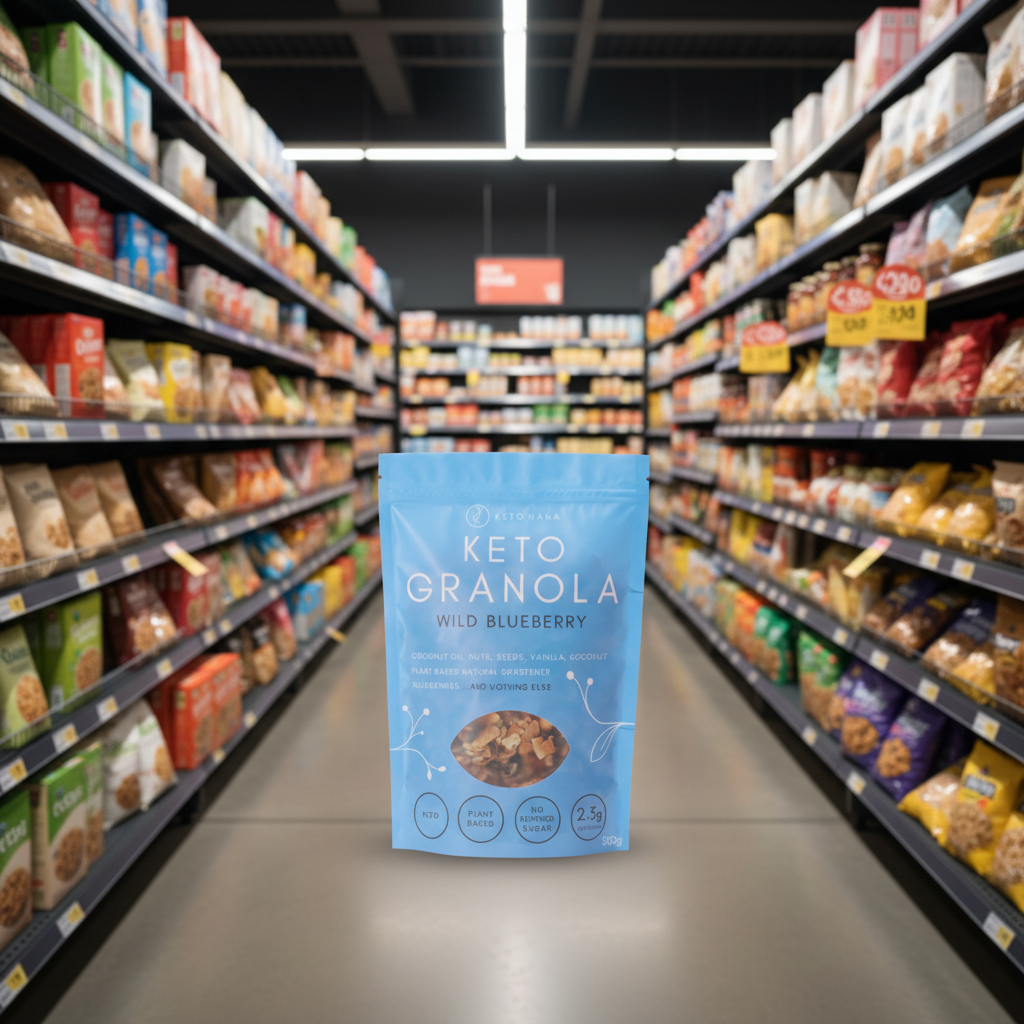 Keto Hana Wild Blueberry keto granola - 300g