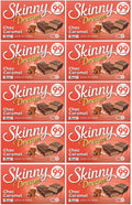 10 x Skinny Dream Chocolate Caramel Bars 5 Pack - 5 X 24G