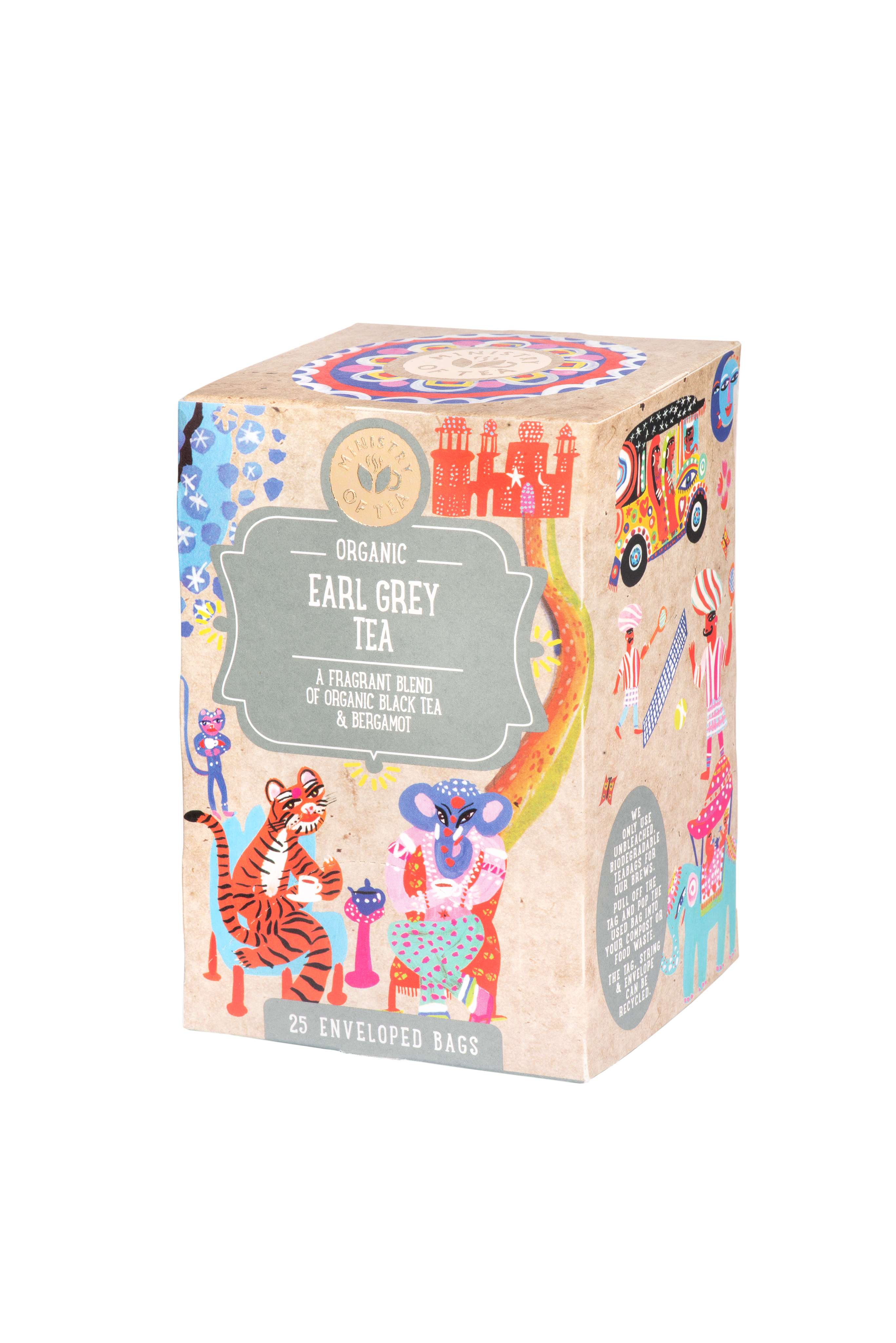 Ministry of Tea Organic Earl Grey  - 25bags