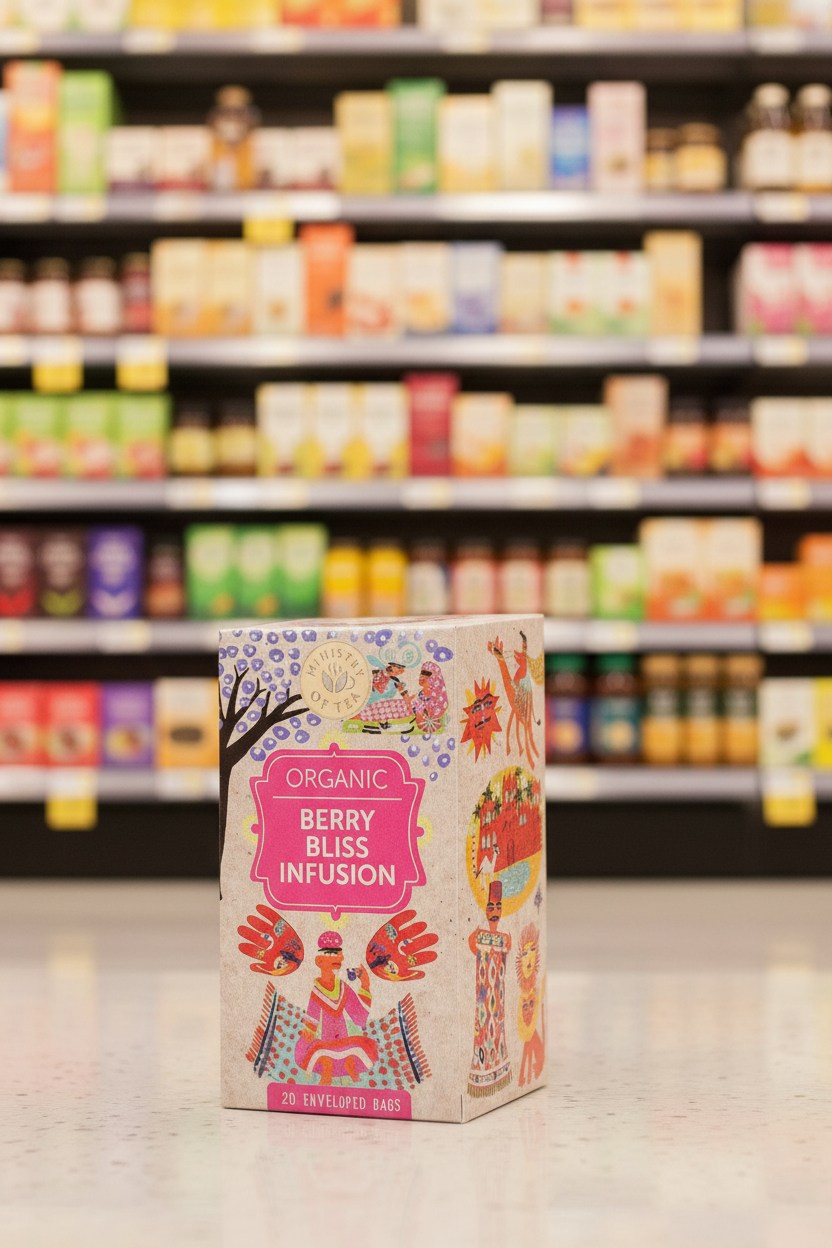 Ministry of Tea Organic Berry Bliss Infusion  - 20bags