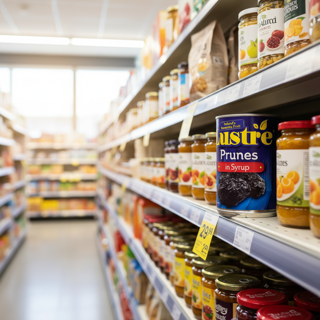 12 x Lustre Prunes In Syrup 400G