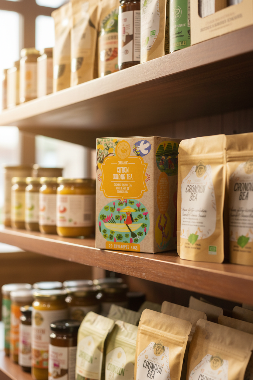 Ministry of Tea Organic Citron Oolong Tea  - 20bags