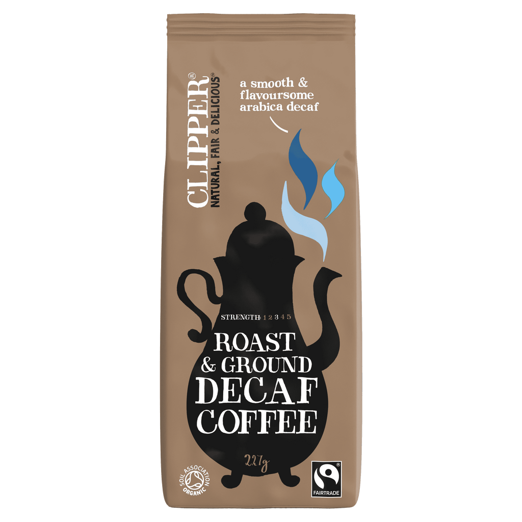 Clipper Fairtrade Organic Decaffeinated Coffee - 227g
