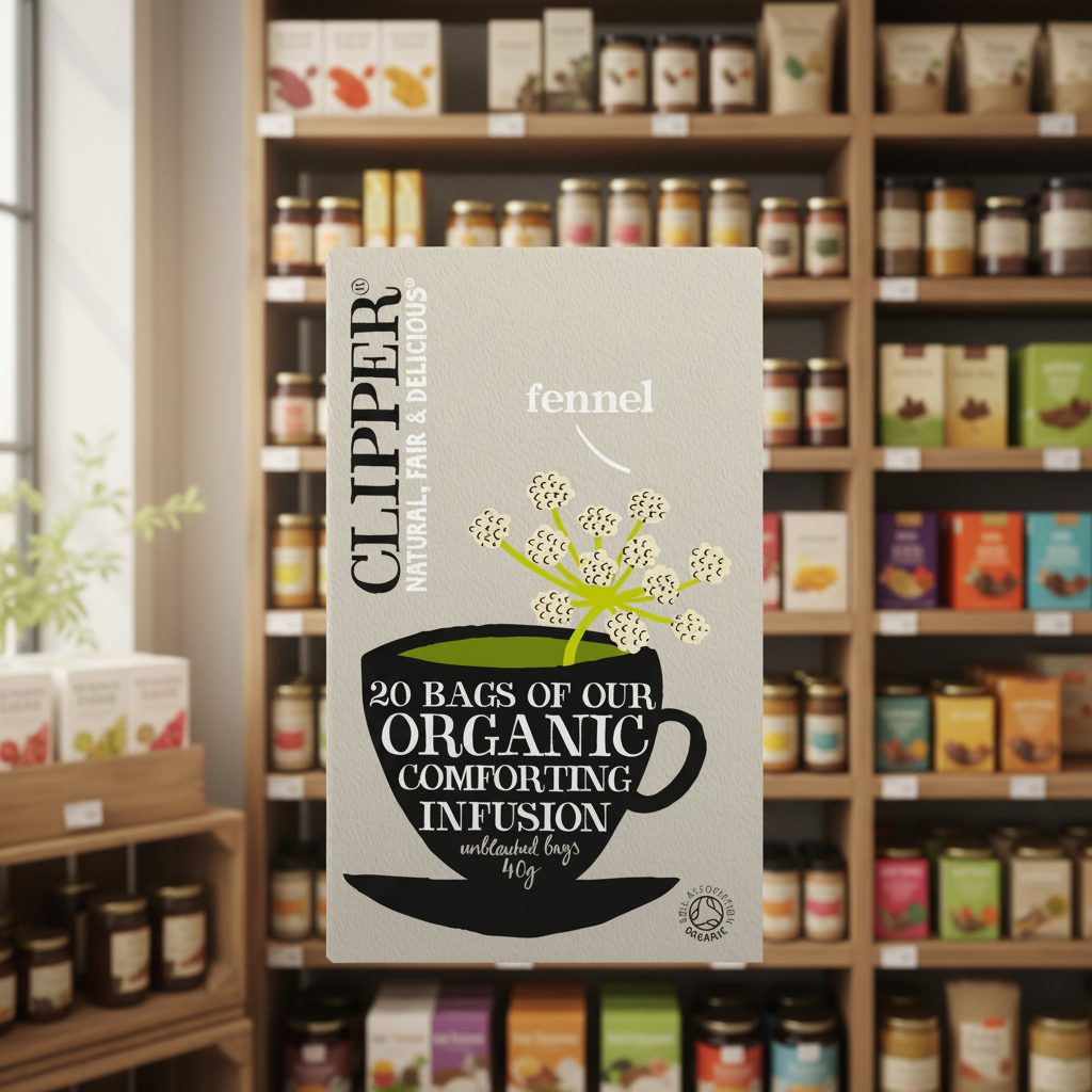 Clipper Organic Infusion Fennel Tea Bags - 40g