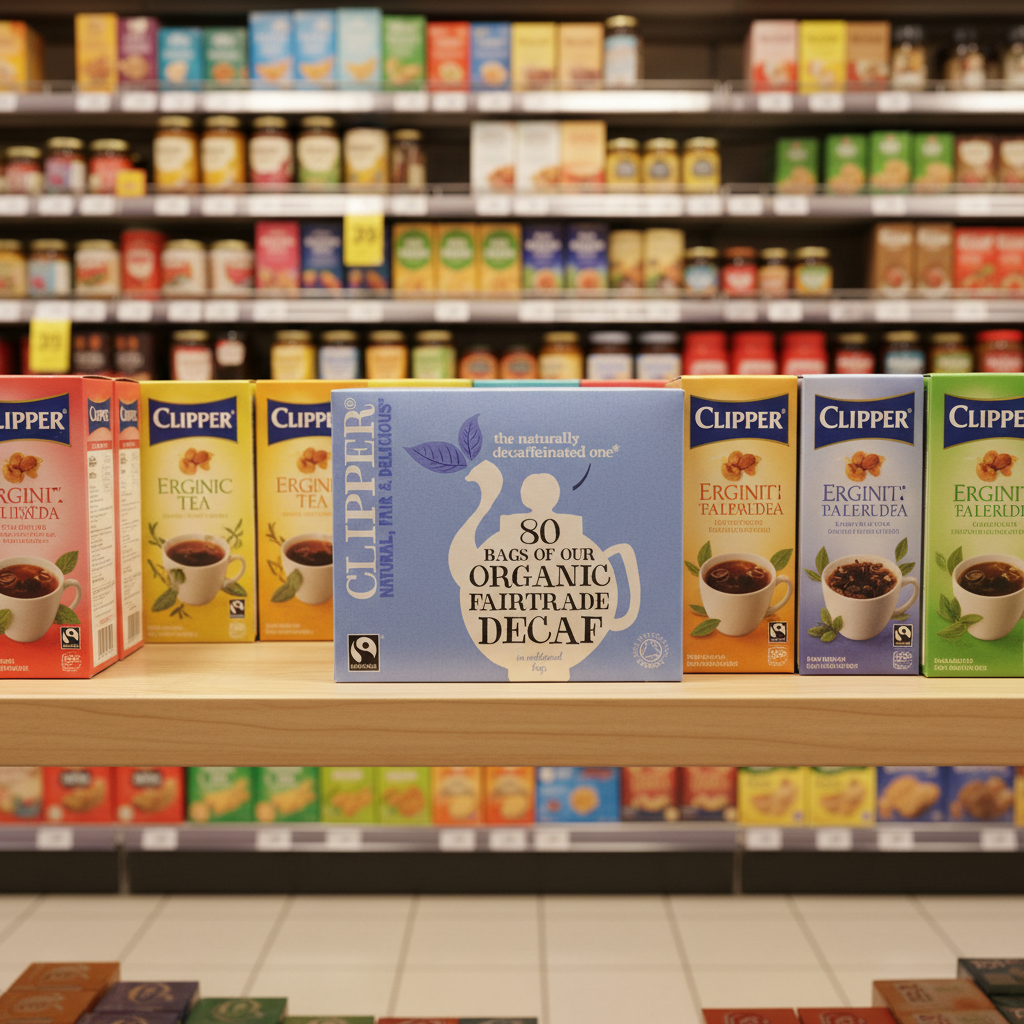 Clipper Fairtrade Organic Everyday Decaf Tea Bags - 232g