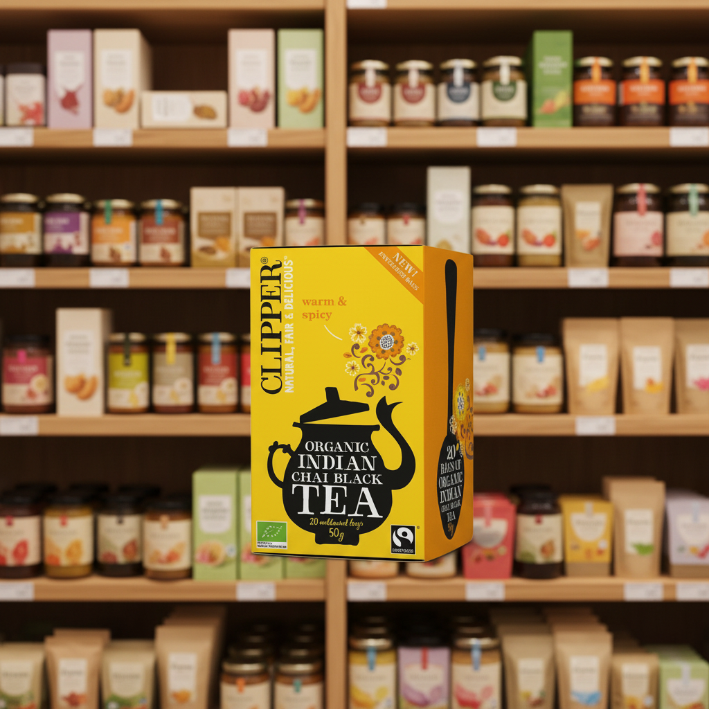 Clipper Org Fairtrade Tea Indian Chai 20 Envelopes - 50g