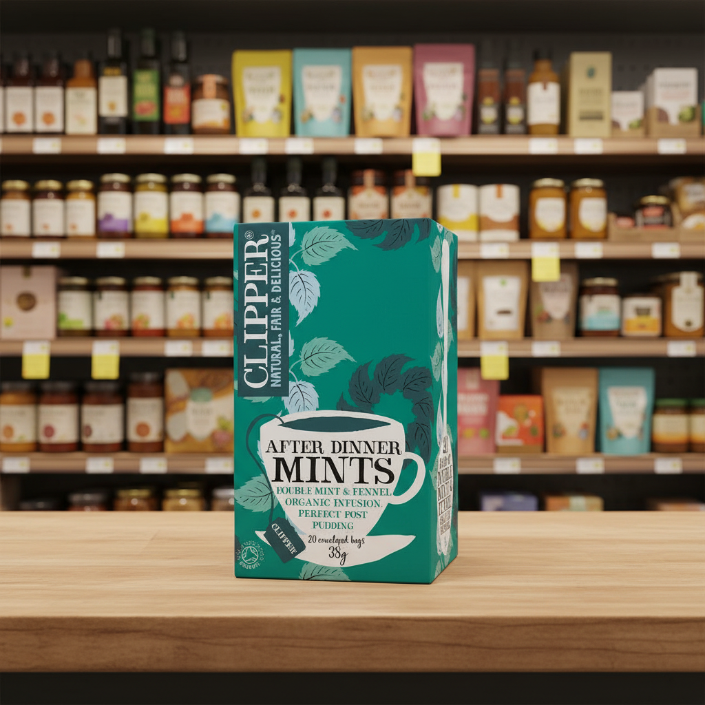 Clipper Organic After Dinner Mints 20 Envelopes - 38g
