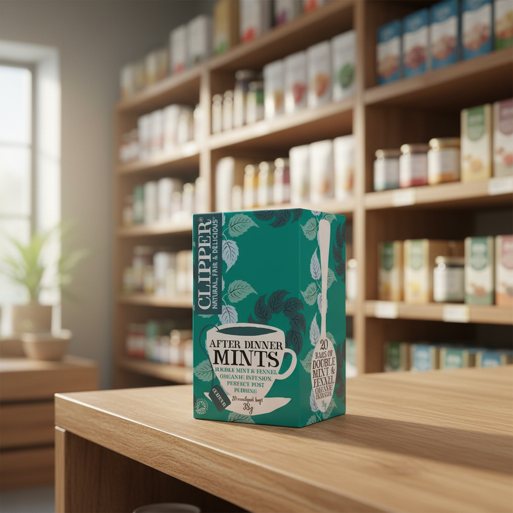 Clipper Organic After Dinner Mints 20 Envelopes - 38g