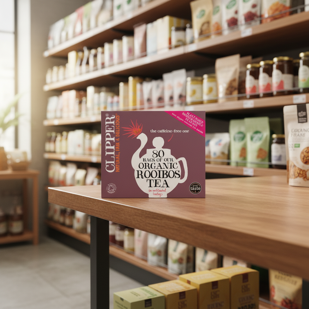 Clipper Organic Redbush 80 Tea Bags - 180g