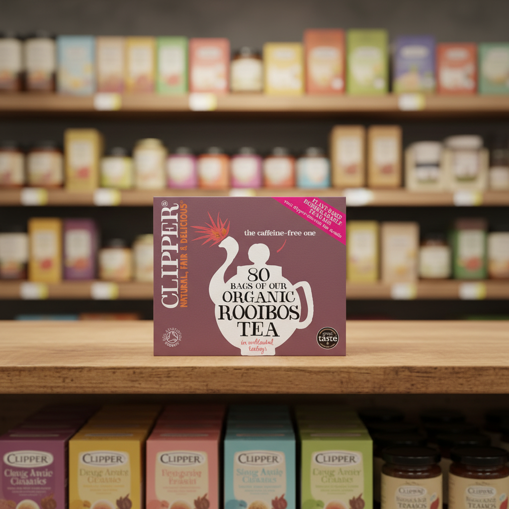 Clipper Organic Redbush 80 Tea Bags - 180g