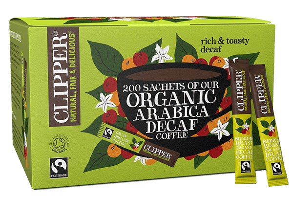 Clipper FT Org Instant Dried Decaf Coffee Sticks  - 360g