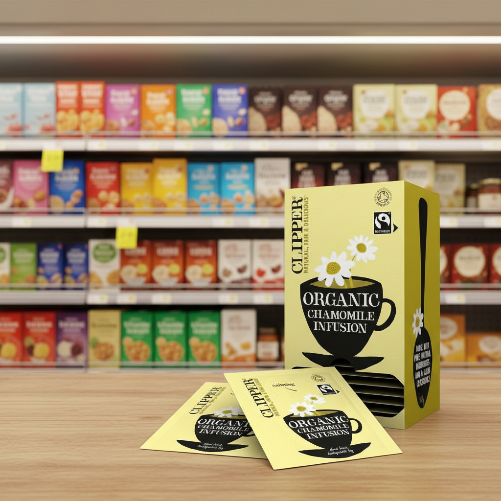 Clipper FT Organic Infusion Chamomile 25 Envelopes - 37g