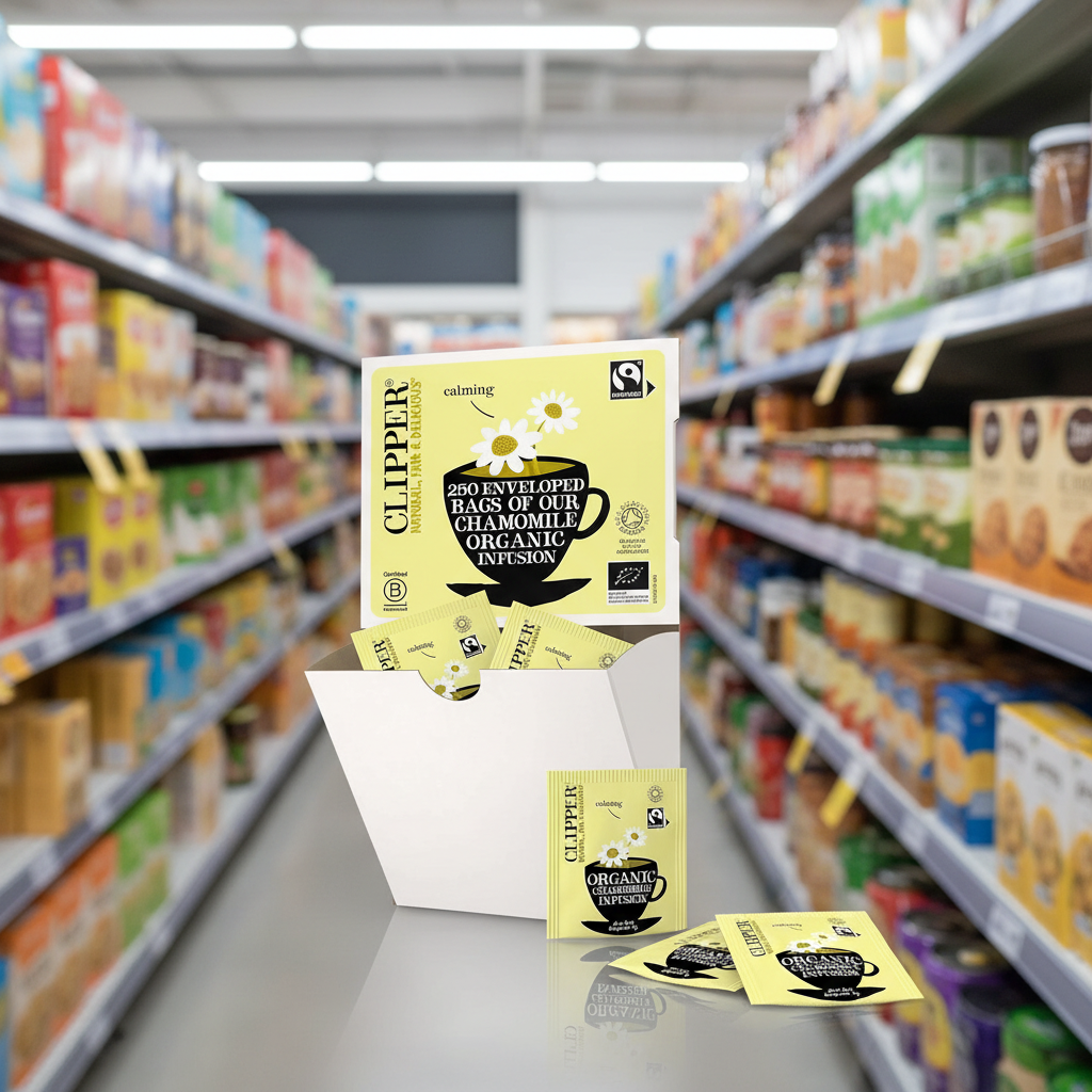 Clipper FT Organic Infusion Chamomile 250 Envelopes - 375g