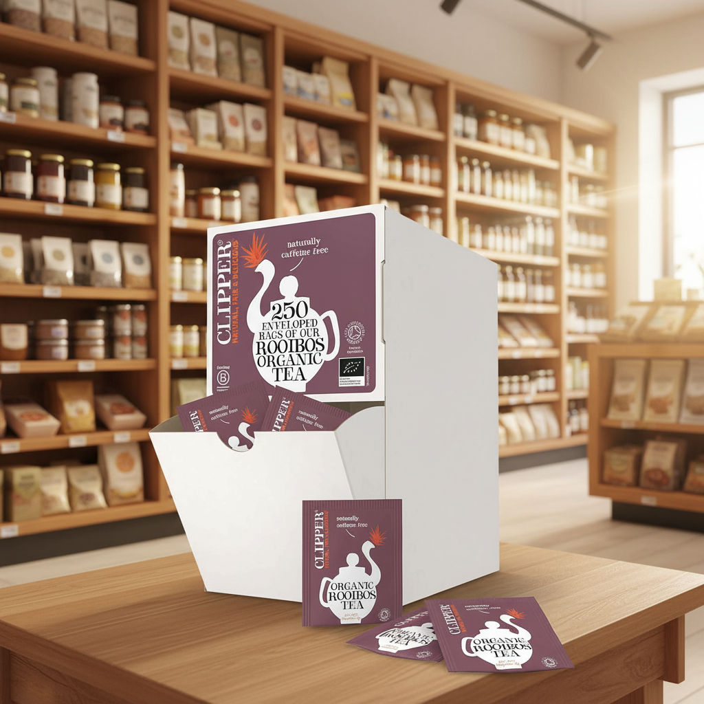Clipper Fairtrade Organic Rooibos 250 Envelopes  - 500g