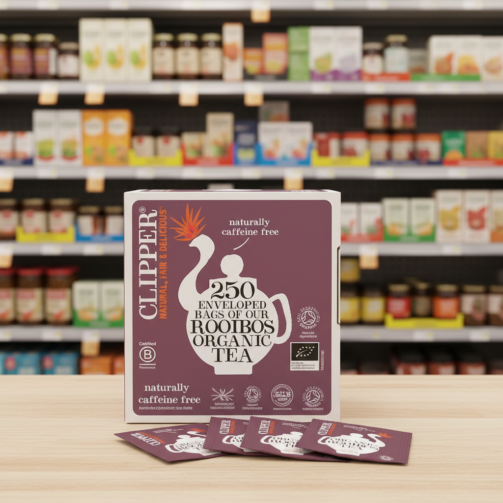 Clipper Fairtrade Organic Rooibos 250 Envelopes  - 500g