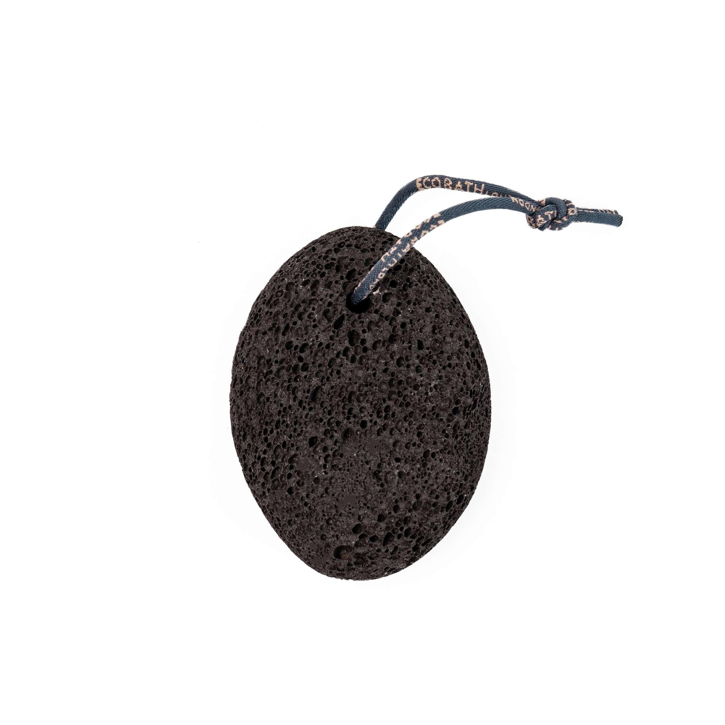 Eco Bath Natural PumiceStone Black/Rope - 1pc