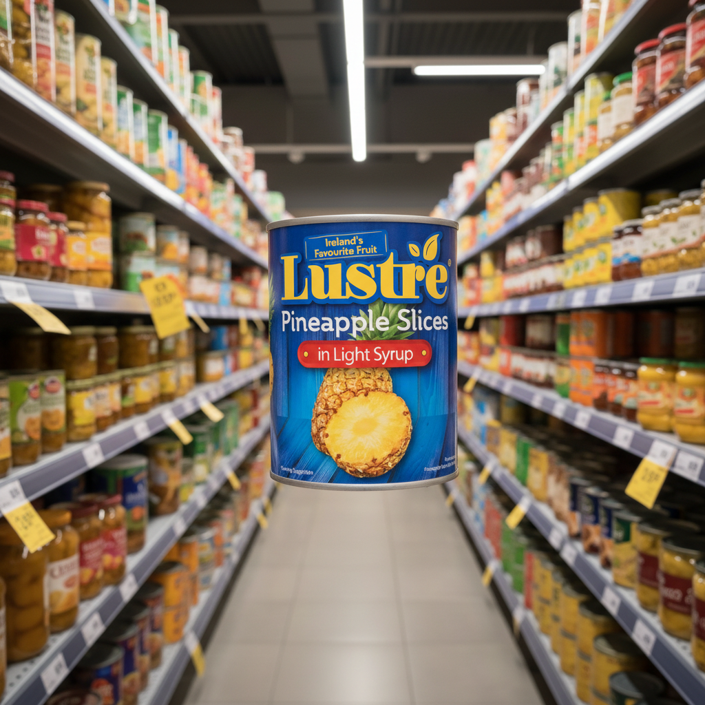 12 x Lustre Pineapple Slices In Natural Juice 565G