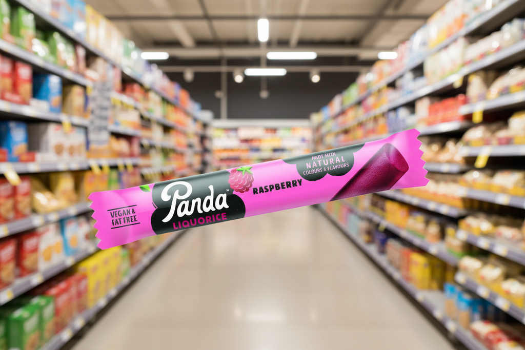 36 x Panda  Natural Raspberry Bar - 32g