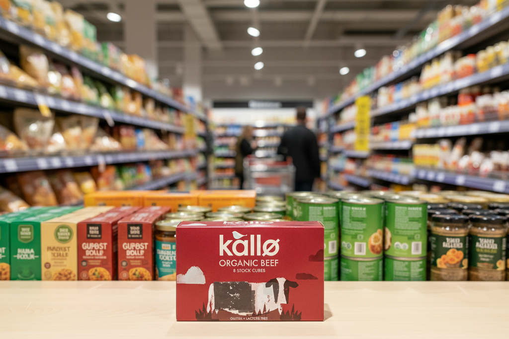 Kallo Organic Beef Stock Cubes 8 pack - 88g